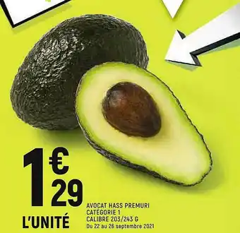Spar Avocat Hass Premuri offre