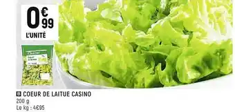 Spar Cœur De Laitue Casino offre