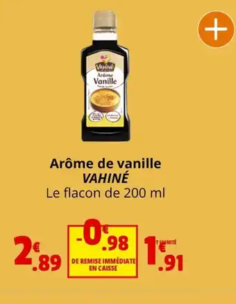 Arôme de vanille VAHINÉ Le flacon de 200 ml