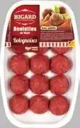 Auchan BOULETTES AU BOEUF BOLOGNAISES offre