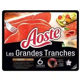 Auchan BON PLAN SUR LA GAMME DE LA MARQUE AOSTE offre