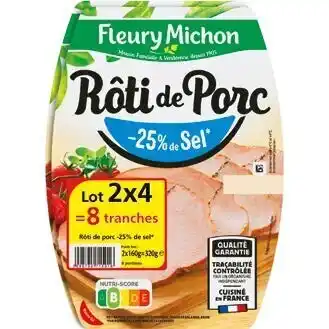 Auchan RÔTI DE PORC CUIT offre