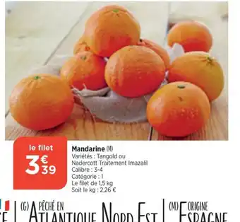 Bi1 Mandarine offre