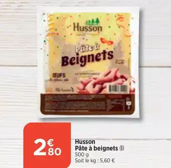 Bi1 Husson Pâte à beignets offre