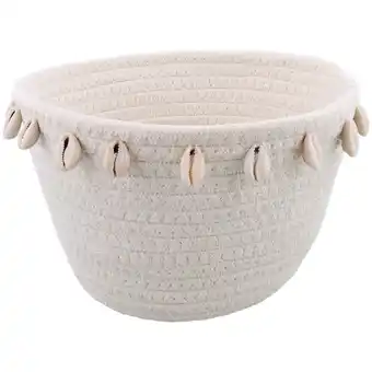 Action Panier orné de coquillages offre