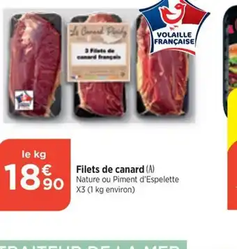 Bi1 Filets de canard offre