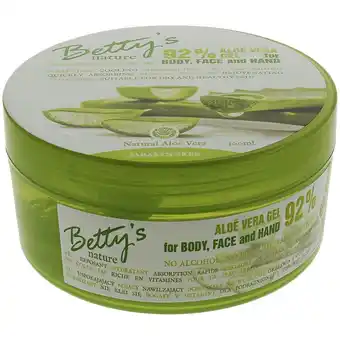 Action gel d'aloe vera Betty's Nature offre
