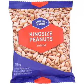Action Cacahuètes salées Snacks of the World offre