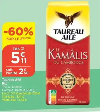 Taureau Ailé Riz