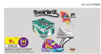 Intermarché Sneak'artz : La Boîte à Chaussures offre