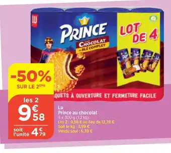 Bi1 Lu Prince au chocolat offre