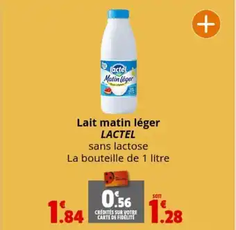 Coccimarket Lait matin léger LACTEL offre