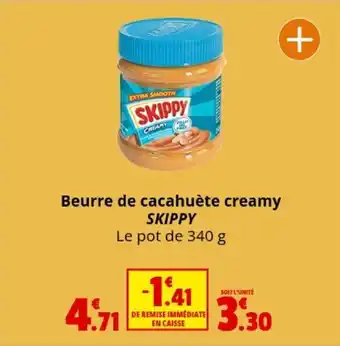 Coccinelle Express Beurre de cacahuète creamy SKIPPY offre
