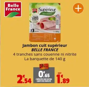 Coccinelle Express Jambon cuit supérieur BELLE FRANCE offre