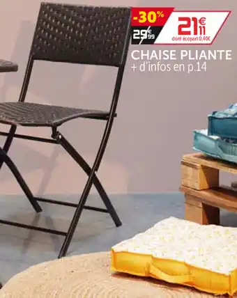 Gifi Chaise Pliante offre
