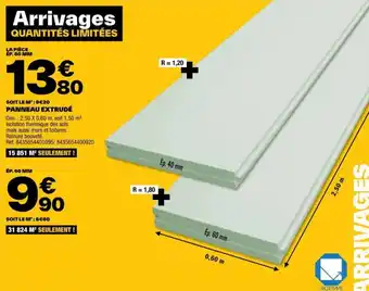 Brico Dépôt PANNEAU EXTRUDÉ offre