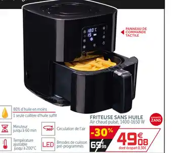Gifi Friteuse Sans Huile offre