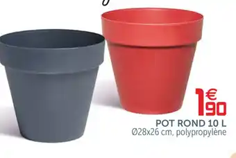 Pot rond 10 L