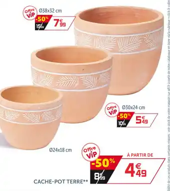 Gifi Cache-Pot Terre offre