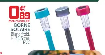 Gifi Borne Solaire offre
