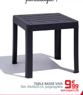 Gifi Table Basse viva offre