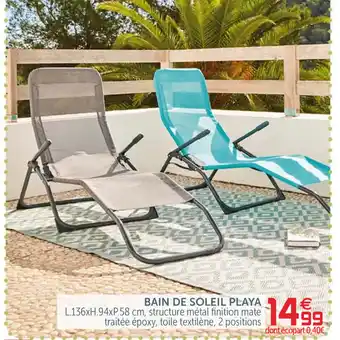 Gifi Bain de Soleil Playa offre