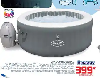 Gifi Spa Lumineux Bali offre