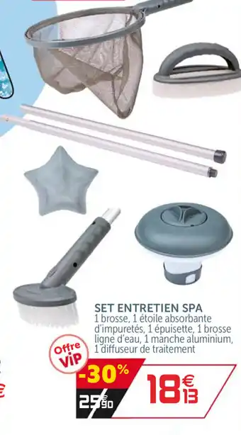 Gifi Set Entretien Spa offre