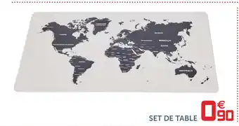 Gifi Set de Table offre