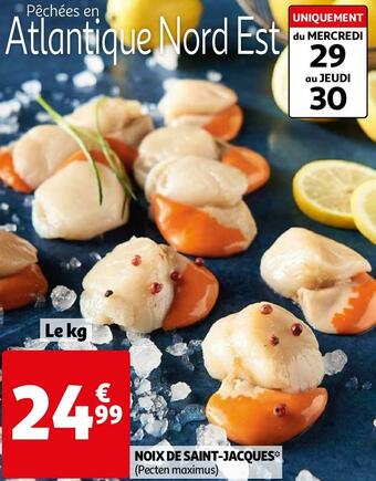 Auchan Noix de saint-jacques offre