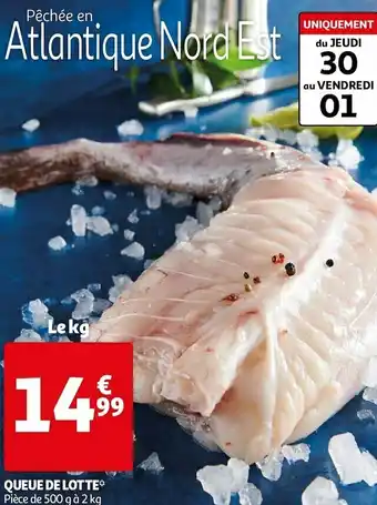 Auchan Queue de lotte offre