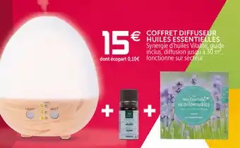 Gifi Coffret Diffuseur huiles Essentielles offre