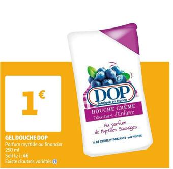 Auchan Dop gel douche offre