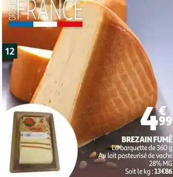 Auchan Brezain fumé offre