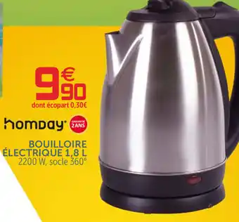 Gifi Bouilloire électrique offre