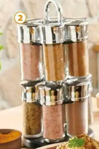 Auchan Le carrousel 12 pots épices incluses : offre