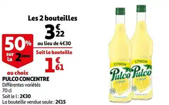 Auchan Pulco pulco concentre offre