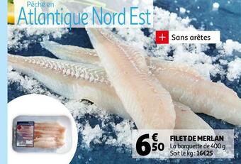 Auchan Filet de merlan offre