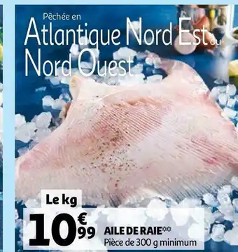 Auchan Aile de raie offre