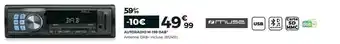 Feu Vert Autoradio m-199 dab offre