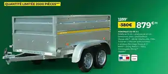 Feu Vert Remorque 232 rr x 4 offre