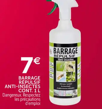 Barrage répulsif Anti-Insectes