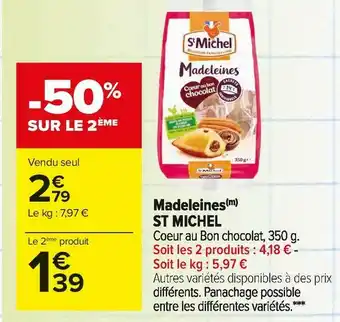 Carrefour Market St michel madeleines offre