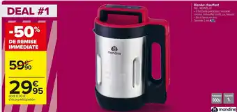Carrefour Market Mandine blender chauffant offre