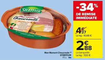 Stoeffler mon moment choucroute