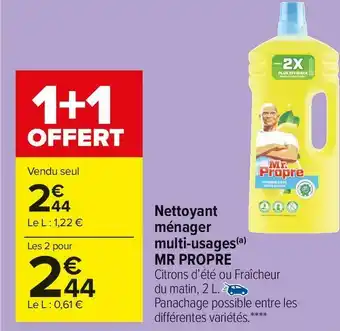 Carrefour Market Mr propre nettoyant ménager multi-usages offre