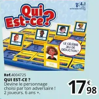 Qui est-ce ?