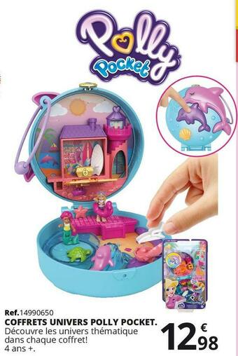 Polly pocket coffrets univers polly pocket