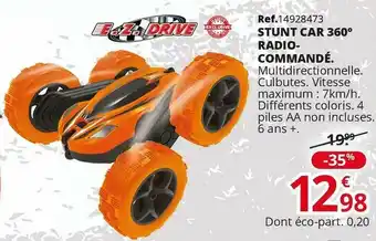Stunt car 360° radiocommandé.