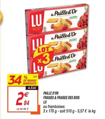 Paille D'Or Fraises & fraises des bois